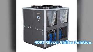 Chiller a glicole 40RT a scorrimento efficiente dal punto di vista energetico