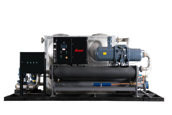 comprare Unità di refrigerazione ad acqua a vite da 720 tonnellate Sistema di refrigerazione centrale industriale online manufacture