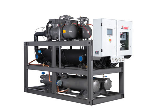 comprare Refrigeratore a vite raffreddato ad acqua da 480 tonnellate Macchina industriale del refrigeratore d'acqua 480HP online manufacture