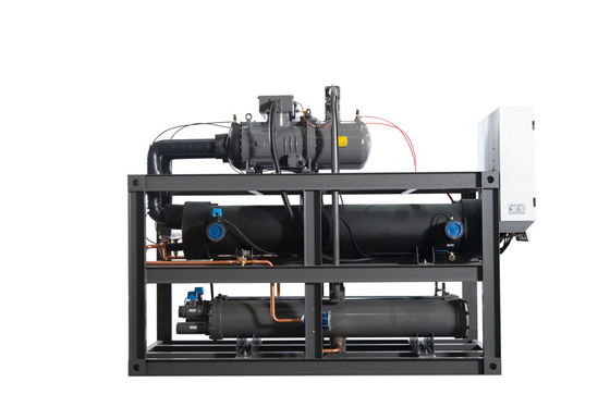 comprare Refrigeratore industriale raffreddato ad acqua da 400 tonnellate 480HP a risparmio energetico online manufacture