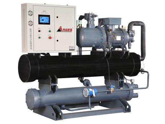 comprare Chiller a vite di 60 CV raffreddato ad acqua per fabbrica di plastica online manufacture