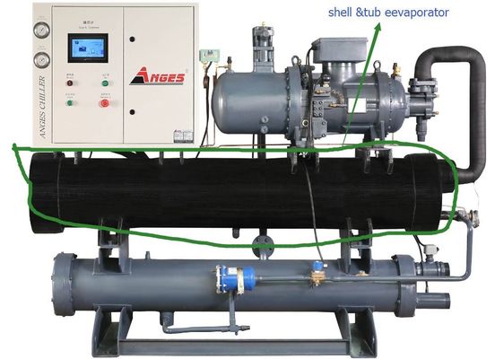 comprare Refrigeratore a vite raffreddato ad acqua 240HP Refrigeratore a vite ad acqua ISO9001 online manufacture