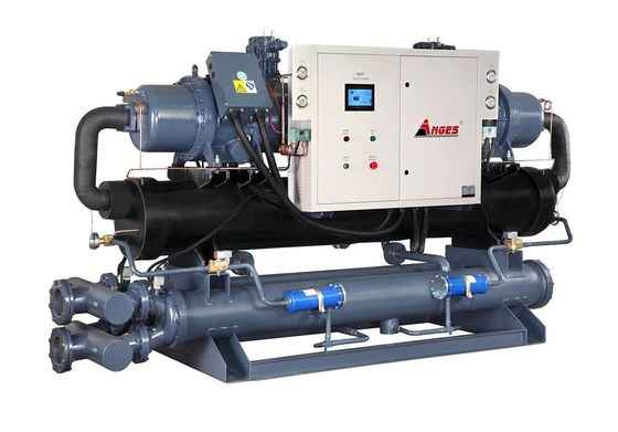 comprare Sistema integrato di refrigeratore industriale a vite da 50 tonnellate HVAC centrale raffreddato ad acqua online manufacture