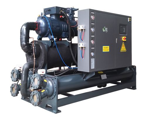 comprare Sistema integrato di raffreddamento industriale ad acqua da 60 CV tipo vite semihermetico online manufacture