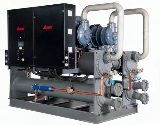 comprare Caldaia a vite a tubo di rame raffreddato ad aria ad alta efficienza con condensatore a tubo di rame a pinne online manufacture