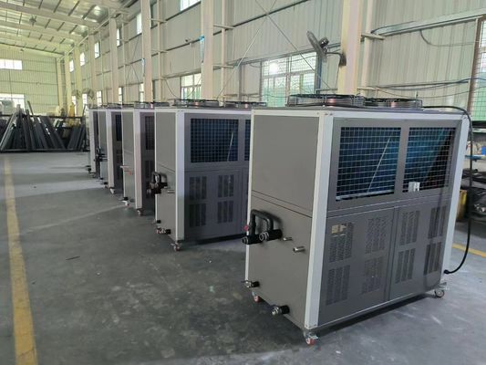 comprare Chiller ad acqua industriale a frequenza personalizzabile con condensatore a tubo di rame e protezione contro sovraccarico online manufacture