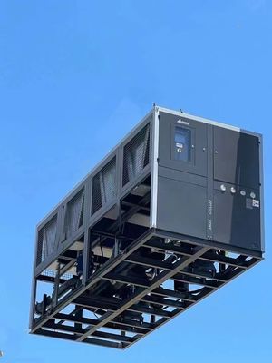 comprare 100 tonnellate di frigorifero a vite raffreddato ad aria utilizzato per estrusore e macchina di pulizia laser online manufacture