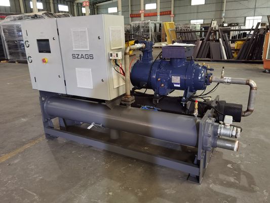 comprare Chiller a vite raffreddato ad acqua da 60 CV con compressore Hanbell per raffreddamento online manufacture