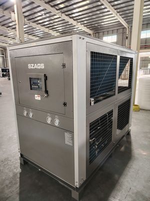 comprare R134a refrigerante raffreddatore industriale 110-480V tensione conchiglia e tubo tipo di evaporatore online manufacture