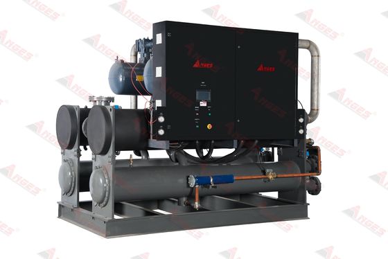 comprare Chiller industriale a semivarretta raffreddato ad acqua da 100 tonnellate progettato specificamente per la stampatura a iniezione di materie plastiche online manufacture