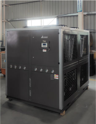 comprare Chiller ad acqua raffreddata ad aria da 50 tonnellate Chiller a glicolo con quattro compressori a rotoli online manufacture