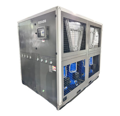 comprare Fornitura di fabbrica 60HP raffreddato ad aria Industrial Chiller Acqua 60 Tone Scroll Tipo Glicolo Chiller con quattro scroll compressori online manufacture