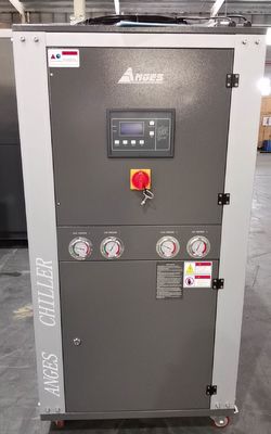 comprare 46.2KW raffreddato ad aria rotolo tubo di rame a pinne frigorifero dell'acqua industriale / raffreddatore dell'acqua industriale online manufacture