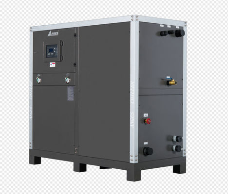 comprare R410A Rifriggerante 20HP Sistema di raffreddamento a rotolo raffreddato ad acqua con 1 condensatore di risparmio energetico per varie industrie online manufacture