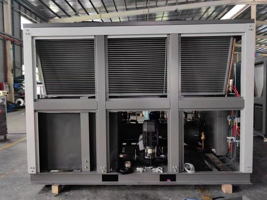 comprare 50 tonnellate raffreddato ad aria raffreddatore d'acqua industriale con quattro compressori per macchina di stampaggio ad iniezione online manufacture