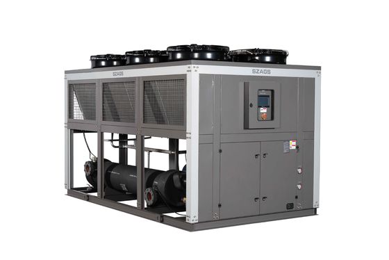 comprare Frigorifero a vite ad alta efficienza raffreddato ad aria da 100 CV con doppi compressori CE ISO9001 online manufacture