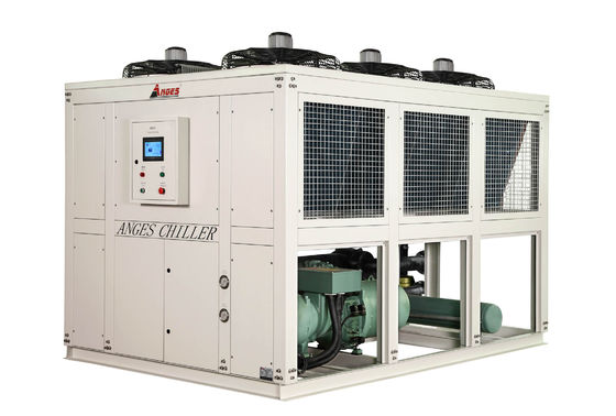 comprare 150 tonnellate di friggitore industriale a vite raffreddato ad aria Soluzione di raffreddamento ad alta efficienza per macchine per estrusione online manufacture