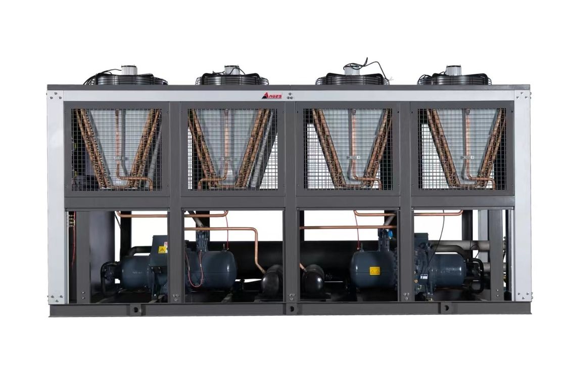 PLC controllato raffreddato ad aria Industrial Water Chiller con compressore a vite per il controllo di raffreddamento preciso