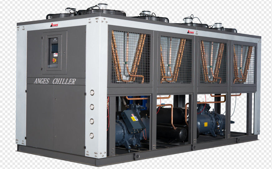 120 HP compressore a vite raffreddato ad aria Chiller Chiller chimico industriale 120 tonnellate Per tubi in plastica in PVC