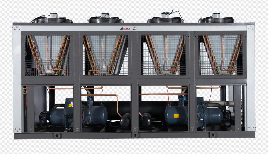 Sistema integrato per frigoriferi industriali da 100 CV tipo vite semihermetico