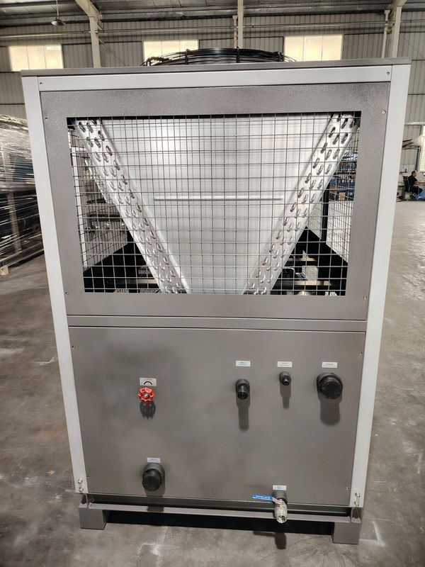 20 HP Chiller raffreddato ad aria. Unità di refrigerazione industriale. Risparmio energetico.