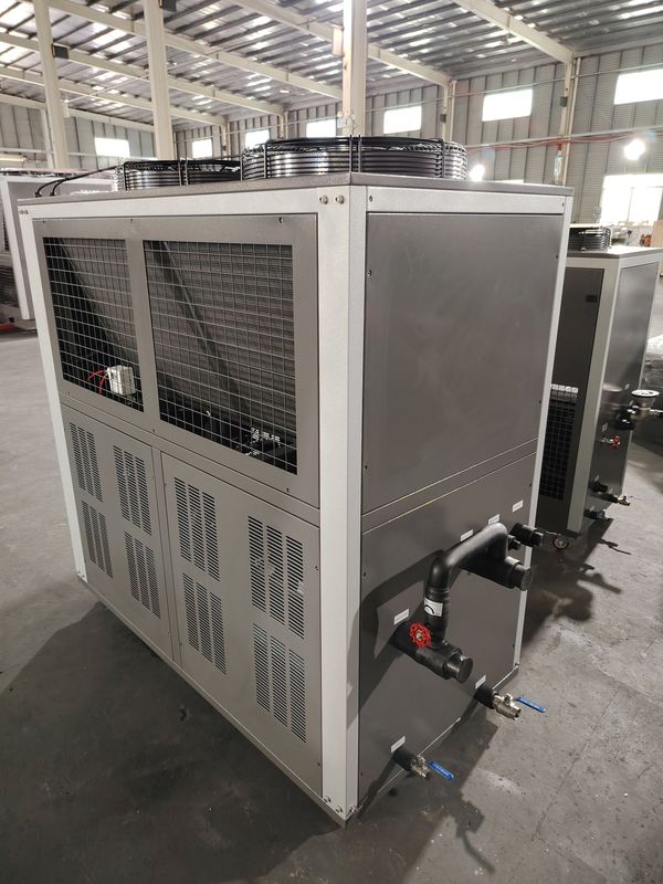 8 tonnellate raffreddato ad aria Chiller per l'acqua industriale 23kW Scroll Type Glycol Chiller fornitura di fabbrica