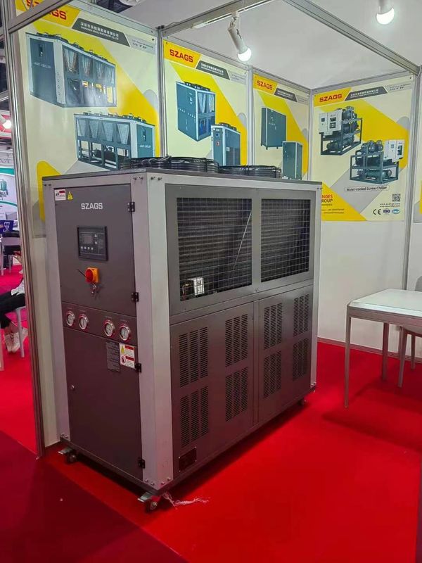 Sistema integrato portatile di refrigerazione industriale da 8 CV tipo rotolo ermetico