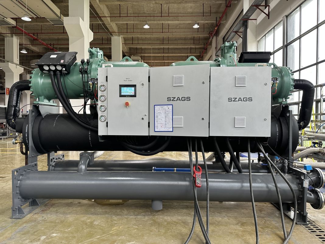 Chiller a bassa temperatura a vite a 360 CV raffreddato ad acqua con compressore BITZER