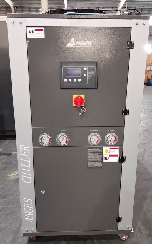 46.2KW raffreddato ad aria rotolo tubo di rame a pinne frigorifero dell'acqua industriale / raffreddatore dell'acqua industriale