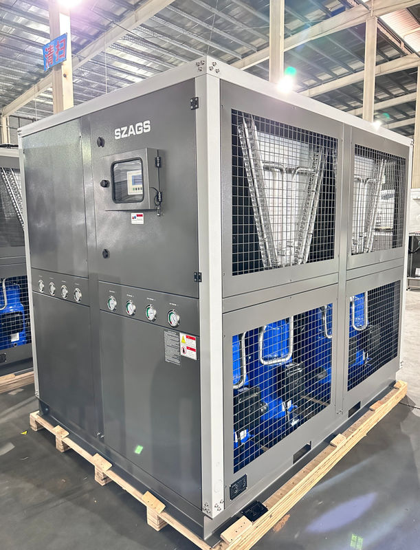 Chiller per acqua portatile 345L/750L con serbatoio d'acqua incluso e capacità di raffreddamento di 60 CV