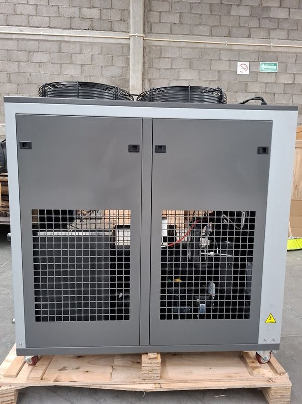 5HP Industrial Water Cooler Processing Plastic 5RT Air Cooled Chiller Per il raffreddamento chimico farmaceutico Condensatore di tubi di rame