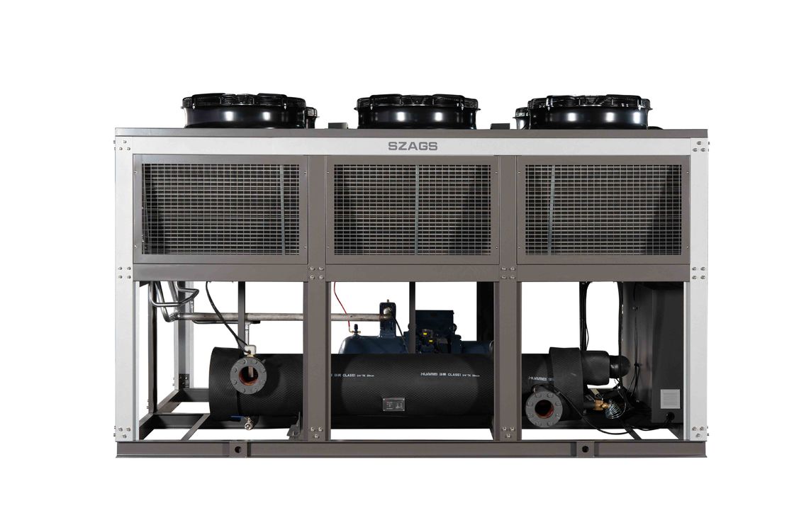 60HP Compressore a vite raffreddato ad aria Chiller chimico industriale 60Ton macchina di raffreddamento ad aria per 10 unità macchina di stampaggio a iniezione.