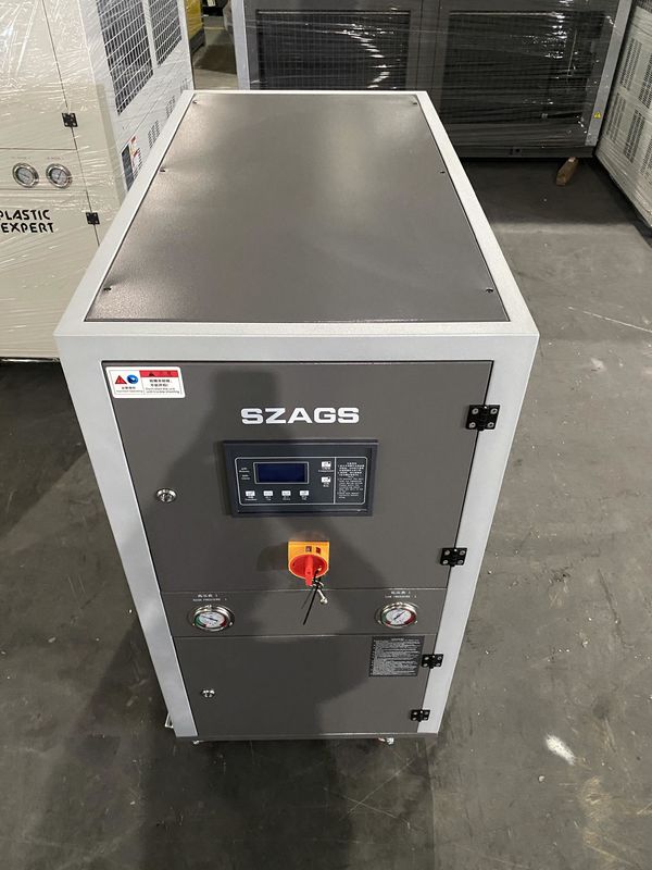 Compatti frigoriferi raffreddati ad acqua 6 tonnellate raffreddamento rapido con capacità di raffreddamento di 19 kW monitoraggio remoto 24 ore su 24, 7 giorni su 7 refrigerante ecologico