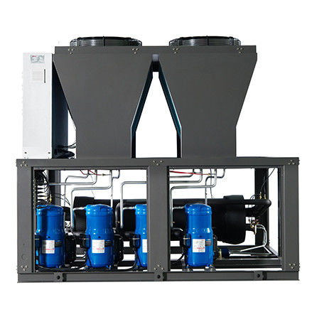 refrigeratore 50HP refrigeratore d'acqua raffreddato ad aria industriale 50Ton per il refrigeratore del rotolo raffreddato ad aria modulare della macchina dello stampaggio ad iniezione