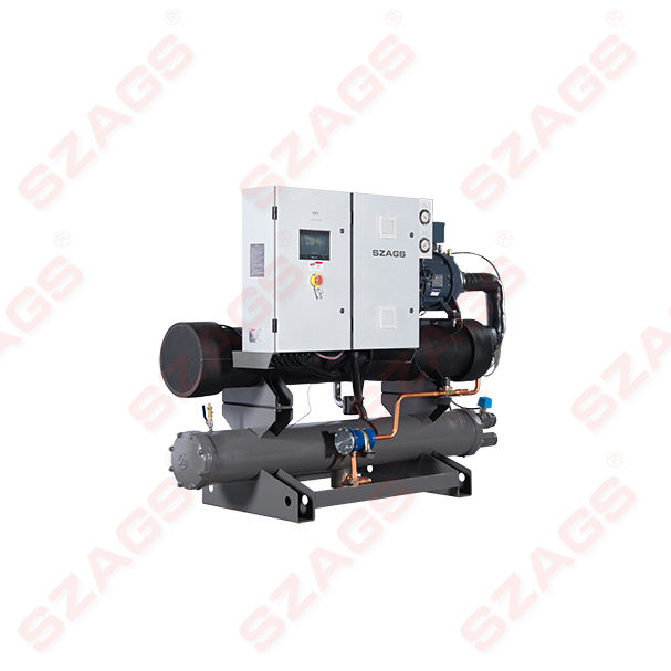 Refrigerazione ad alta capacità da 150HP per esigenze industriali pesanti Unità refrigeratore raffreddata ad acqua