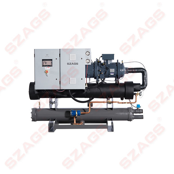 Refrigerazione ad alta capacità da 150HP per esigenze industriali pesanti Unità refrigeratore raffreddata ad acqua