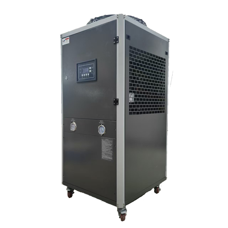 Refrigeratore industriale a 3HP raffreddato ad aria, 8.9kW, refrigeratore a glicole portatile per macchine per stampaggio a iniezione