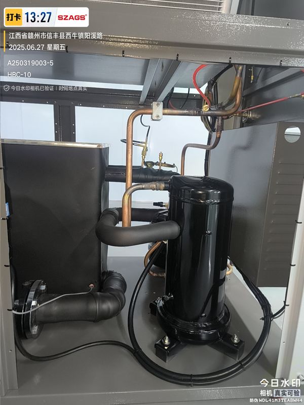 10TR Air Cooled Chiller for Electroplating Industry cooling plating bath solutions low noise and high energy efficiency