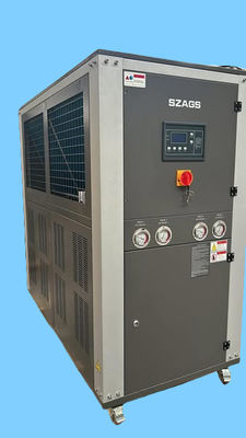 20 HP Chiller raffreddato ad acqua per la produzione di materie plastiche pulito Eco-friendly 20Ton sistema di acqua raffreddata industriale