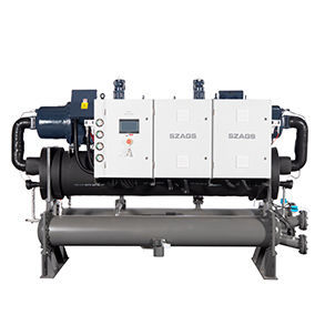 Controllo microcomputer 240 HP frigorifero a vite raffreddato ad acqua con guscio ed evaporatore tipo tubo o S.S.